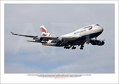 G-CIVA - British Airways Boeing 747-436  (Msn 27092 Ln 967) - 01