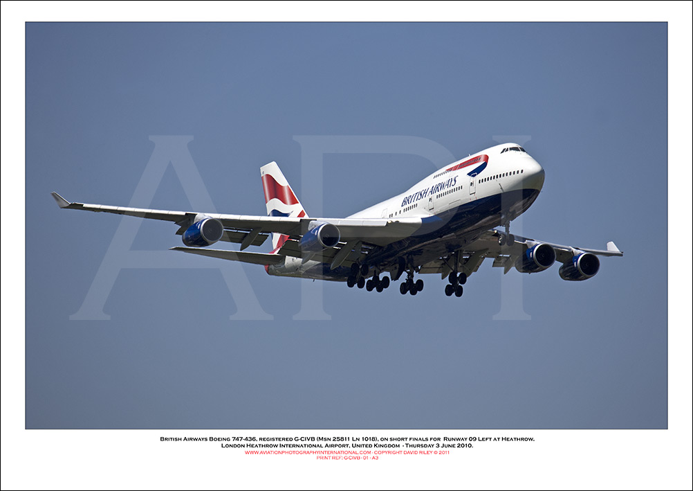 G-CIVB - British Airways Boeing 747-436  (Msn 25811 Ln 1018) - 01