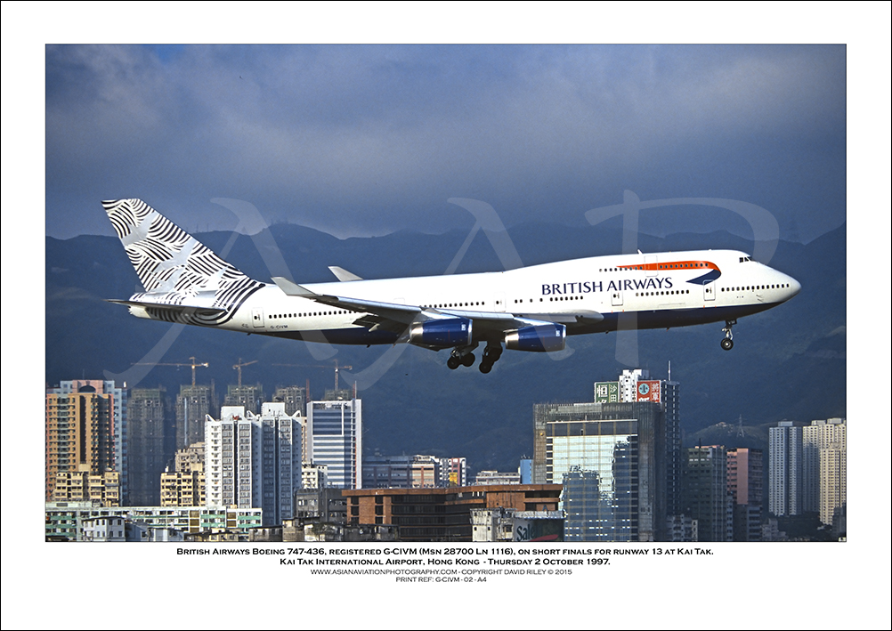 G-CIVM - British Airways Boeing 747-436  (Msn 25822 Ln 1157) - 02