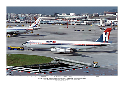 G-HEVY - Air Hong Kong Boeing 707-324C  (Msn 19350 Ln 537) - 01