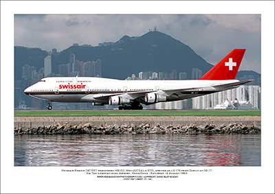 HB-IGC - Swissair Boeing 747-357  (Msn 22704 Ln 570)- 01