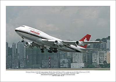 HB-IGC - Swissair Boeing 747-357  (Msn 22704 Ln 570)- 02