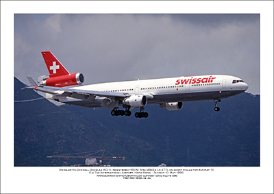 HB-IWI - Swissair McDonnell Douglas MD-11  (Msn 48454 Ln 477) - 02