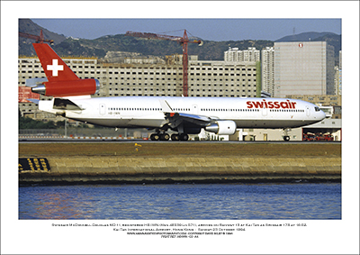 HB-IWN - Swissair McDonnell Douglas MD-11  (Msn 48539 Ln 571) - 02