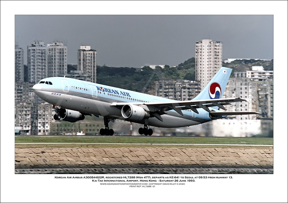 HL7288 - Korean Air  Airbus A300B4-622R  (Msn 477) - 01