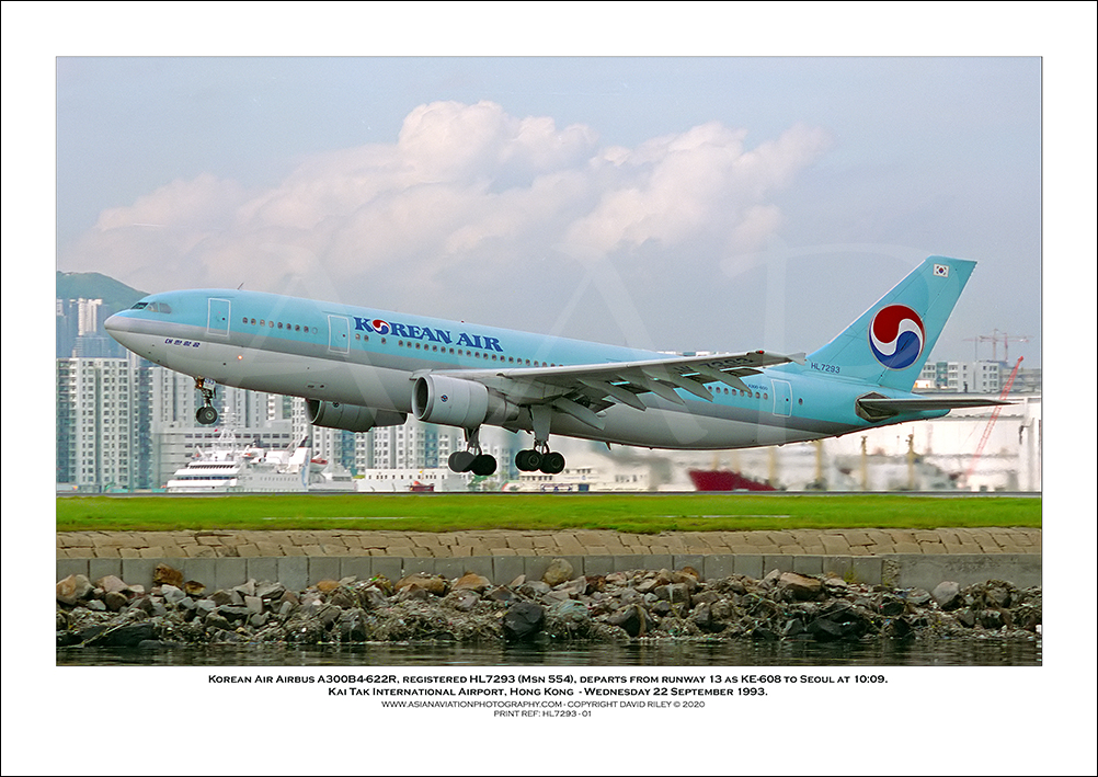 HL7293 - Korean Air  Airbus A300B4-622R  (Msn 554) - 01