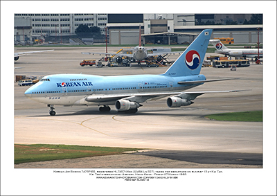 HL7457 - Korean Air Boeing 747SP-B5  (Msn22484 Ln 507) - 01