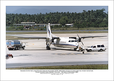 HS-SKJ - Bangkok Air De Havilland DHC-8-311 Dash 8  (Msn 232) - 01
