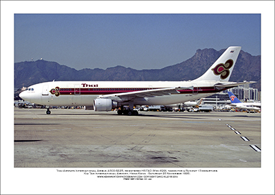 HS-TAO - Thai Airways International Airbus A300-622R  (Msn 629) - 01