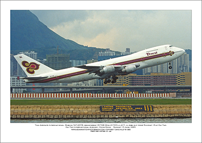 HS-TGB- Thai Airways International  Boeing 747-2D7B  (Msn 21783 Ln 417) - 01