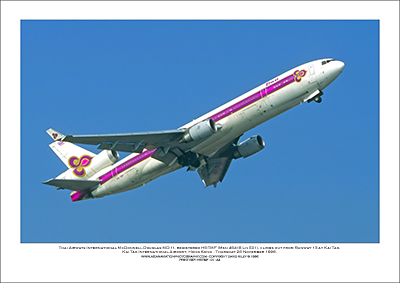 HS-TMF - Thai Airways International McDonnell Douglas MD-11  (Msn 48418 Ln 501) - 01