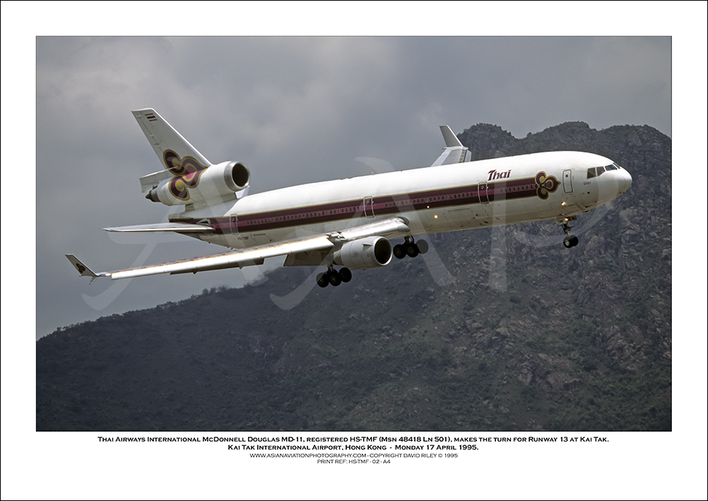 HS-TMF - Thai Airways International McDonnell Douglas MD-11  (Msn 48418 Ln 501) - 03