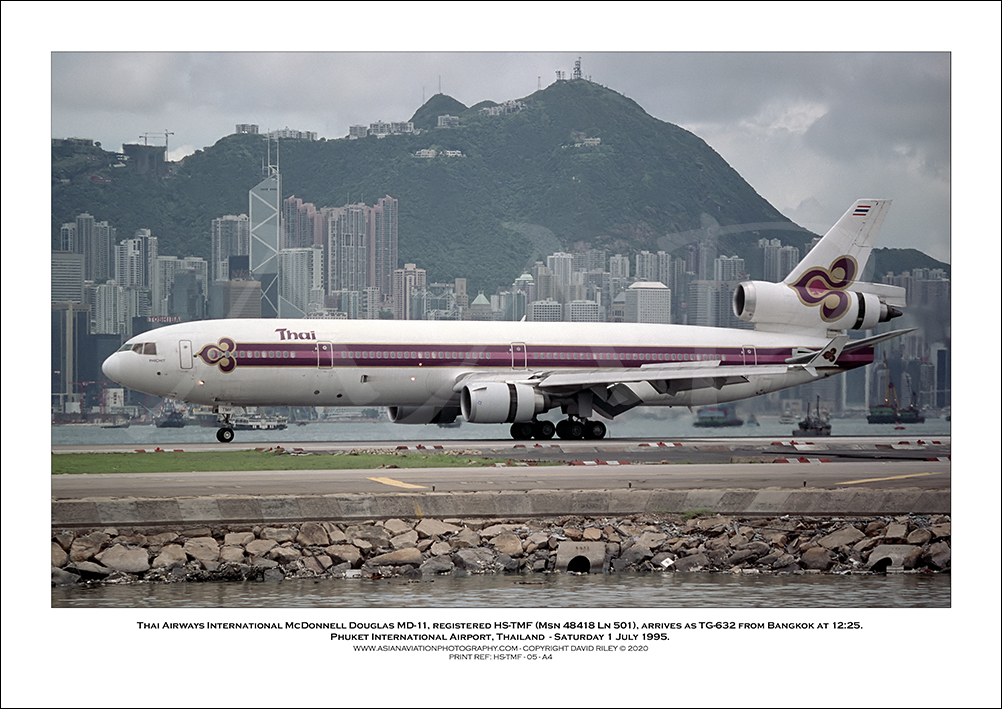 HS-TMF - Thai Airways International McDonnell Douglas MD-11  (Msn 48418 Ln 501) - 05