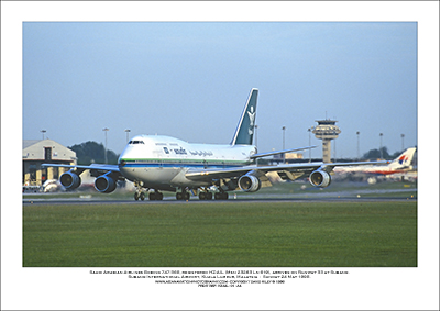 HZ-AIL - Saudi Arabian Airlines Boeing 747-368  (Msn 23263 Ln 619) - 01