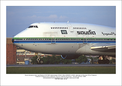 HZ-AIL - Saudi Arabian Airlines Boeing 747-368  (Msn 23263 Ln 619) - 02