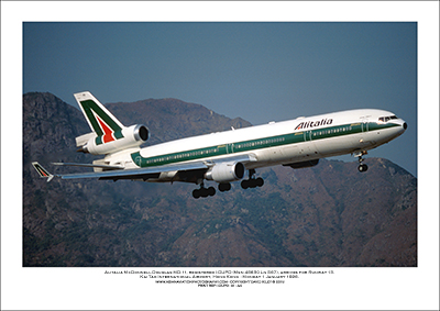 I-DUPD - Alitalia McDonnell Douglas MD-11  (Msn 48630 Ln 567) - 01