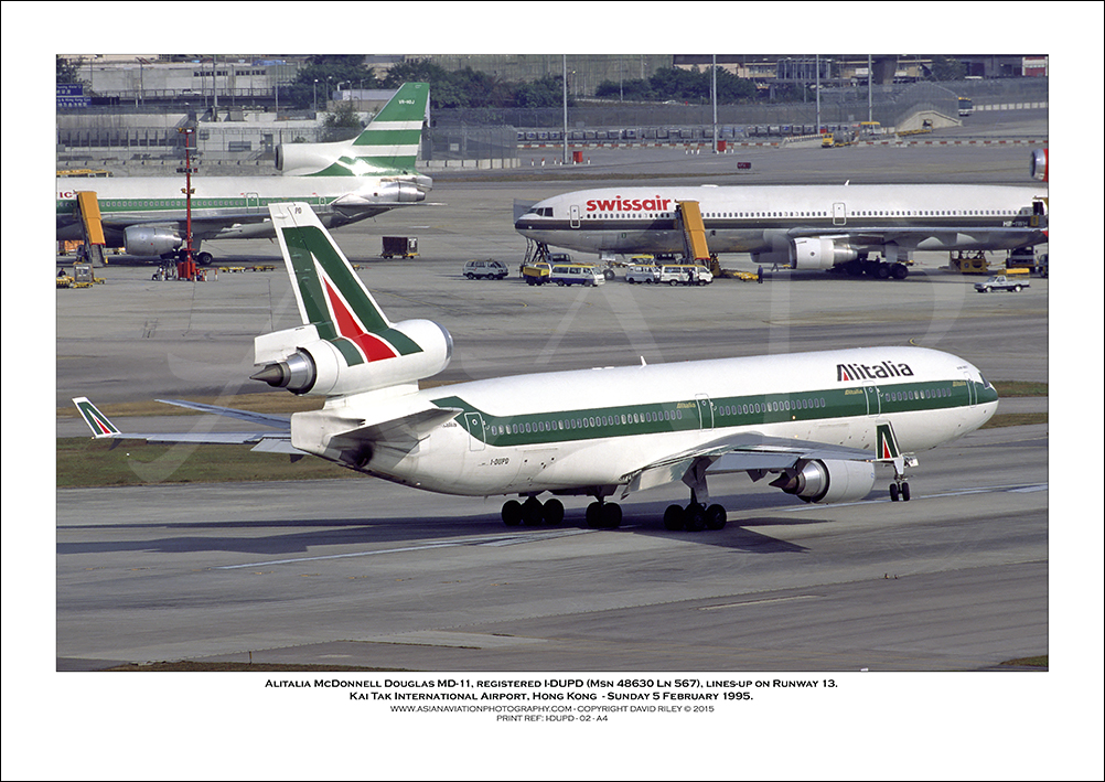 I-DUPD - Alitalia McDonnell Douglas MD-11  (Msn 48630 Ln 567) - 02