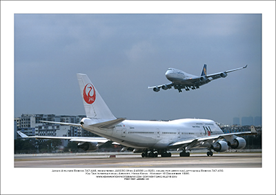 JA8080 - Japan Airlines Boeing 747-446  (Msn  24886 Ln 825) - 03