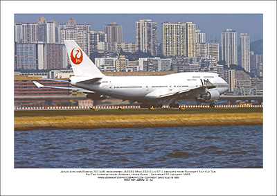 JA8082 - Japan Airlines Boeing 747-446  (Msn  25212 Ln 871) - 01