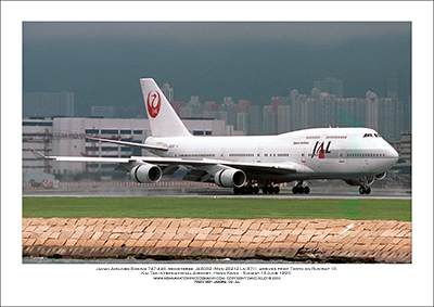 JA8082 - Japan Airlines Boeing 747-446  (Msn  25212 Ln 871) - 02