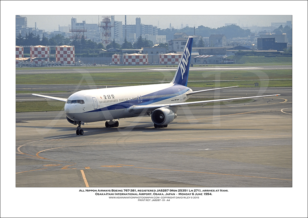 JA8287 - All Nippon Airways Boeing 767-381  (Msn 25351 Ln 271) - 01