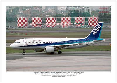 JA8394 - All Nippon Airways Airbus A320-211  (Msn 383) - 01