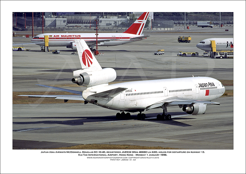 JA8532 - Japan Asia Airways McDonnell Douglas DC-10-40 (Msn  46660 Ln 220) - 01