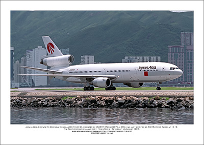 JA8537 - Japan Asia Airways McDonnell Douglas DC-10-40 (D)  (Msn 46967 Ln 265) - 02