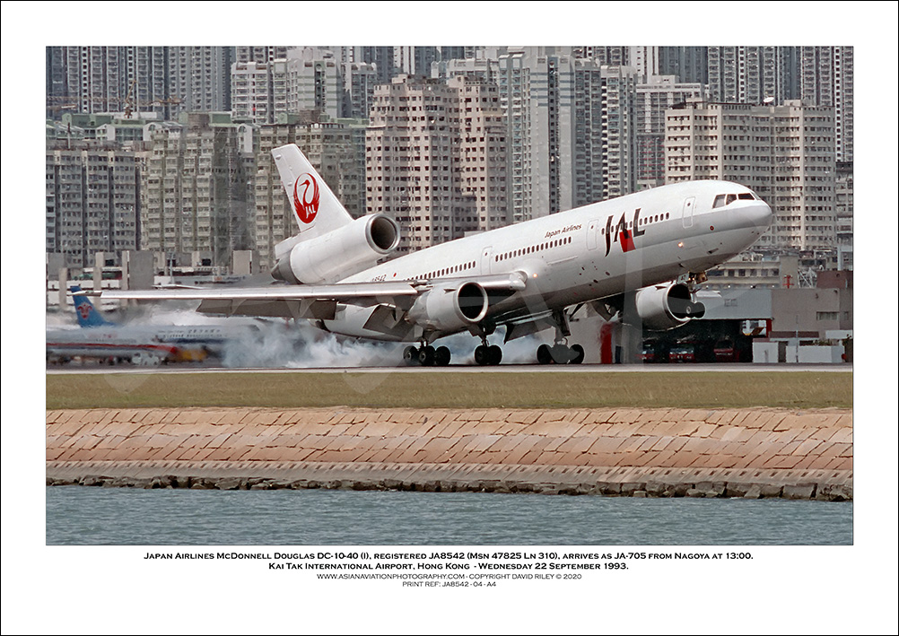 JA8542 - Japan Airlines McDonnell Douglas DC-10-40 (I)  (Msn 47825 Ln 310) - 04