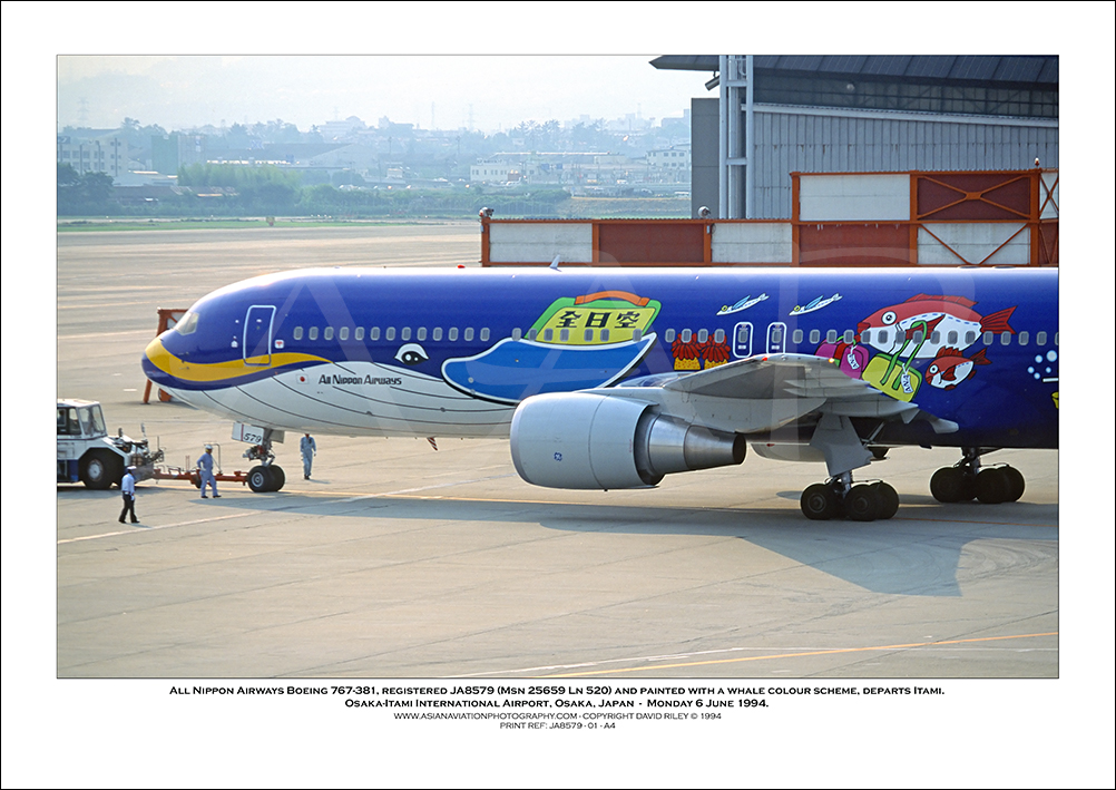 JA8579 - All Nippon Airways Boeing 767-381  (Msn 25659 Ln 520) - 01