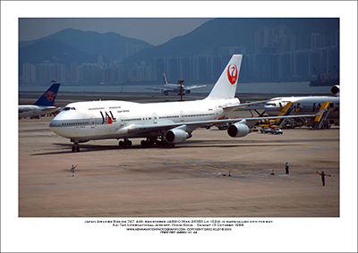 JA8910 - Japan Airlines Boeing 747-446  (Msn 26355 Ln 1024) - 01