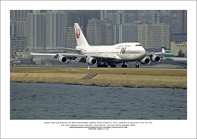 JA8912 - Japan Airlines Boeing 747-446  (Msn 27099 Ln 1031) - 01