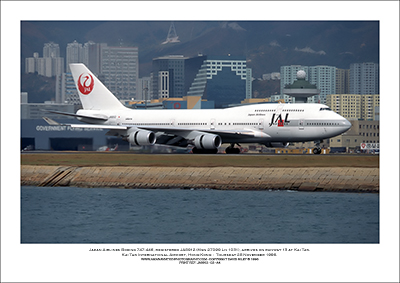 JA8912 - Japan Airlines Boeing 747-446  (Msn 27099 Ln 1031) - 02