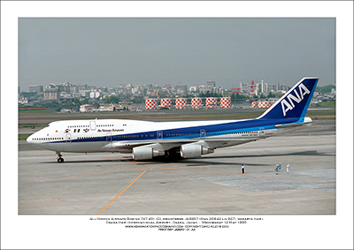 JA8957 - All Nippon Airways Boeing 747-481D  (Msn 25642 Ln 927) - 01