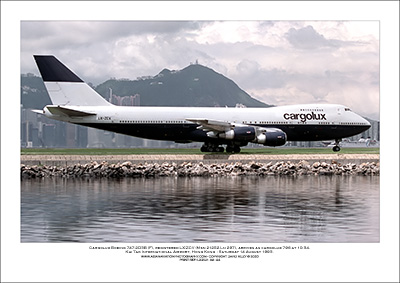 LX-ZCV - Cargolux Boeing 747-2D3B (F)  (Msn21252 Ln 297) - 02