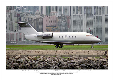 N100KT - TNS Mills Canadair Cl-600 Challenger  (Msn 5004) - 01