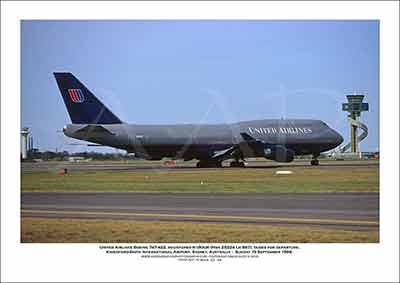 N180UA - United Airlines Boeing 747-422  (Msn 25224 Ln 867) - 03