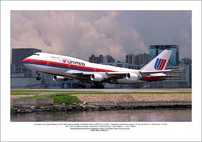 N186UA - United Airlines Boeing 747-422  (Msn 26875 Ln 931- 01