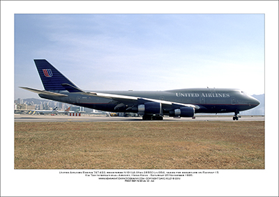 N191UA - United Airlines Boeing 747-422  (Msn 26880 Ln 984) - 01