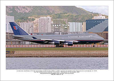N192UA - United Airlines Boeing 747-422  (Msn 26881 Ln 989)- 01