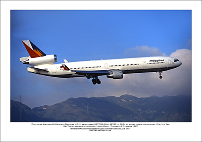 N277WA - Philippine Airlines McDonnell Douglas MD-11  (Msn 48743 Ln 590) - 01