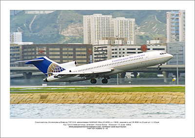 N296AS - Continental Micronesia Boeing 727-212  (Msn 21459 Ln 1329)- 01