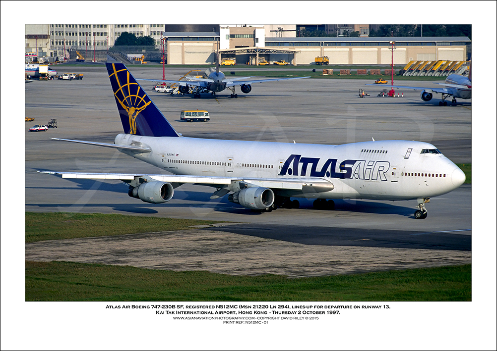 N512MC - Atlas Air Boeing 747-230B SF  (Msn 21220 Ln 294) - 01