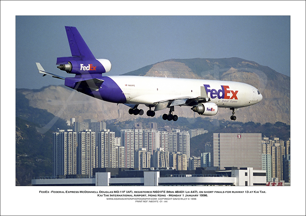N601FE - FedEx - Federal Express McDonnell Douglas MD-11F AF  (Msn 48401 Ln 447) - 01