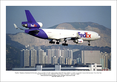 N601FE - FedEx - Federal Express McDonnell Douglas MD-11F AF  (Msn 48401 Ln 447) - 01
