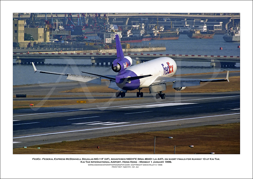 N601FE - FedEx - Federal Express McDonnell Douglas MD-11F AF  (Msn 48401 Ln 447) - 02