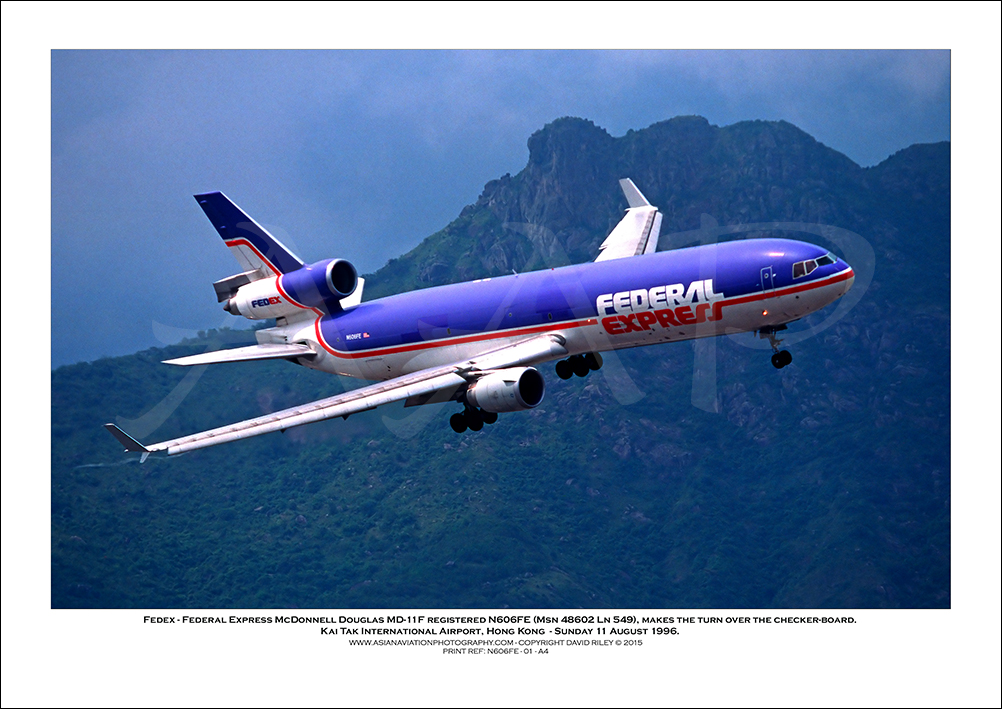 N606FE - FedEx - Federal Express McDonnell Douglas MD-11F AF  (Msn 48547 Ln 517) - 01