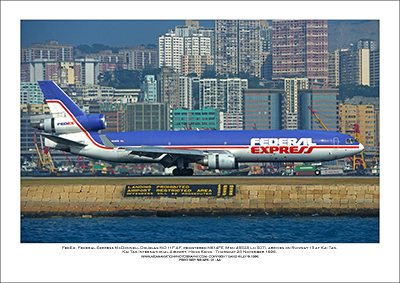 N614FE - FedEx - Federal Express McDonnell Douglas MD-11F AF  (Msn 48528 Ln 507) - 01