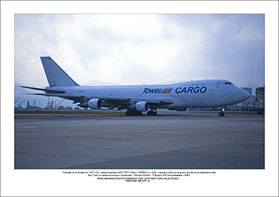 N617FF - Tower Air Boeing 747-121  (Msn  19650 Ln 24) - 01