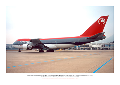 N636US - Northwest Airlines Boeing 747-251B  (Msn 23547 Ln 642) - 03